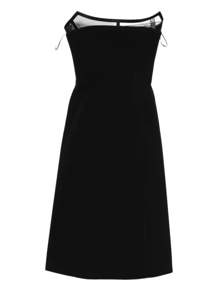 Rochie midi Blumarine până la genunchi de costum negru