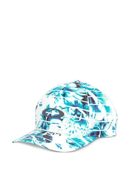 Șapcă Oakley cu model floral cu imagine albastru