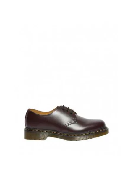 Półbuty Dr. Martens sznurowane skórzane biznesowe brązowe