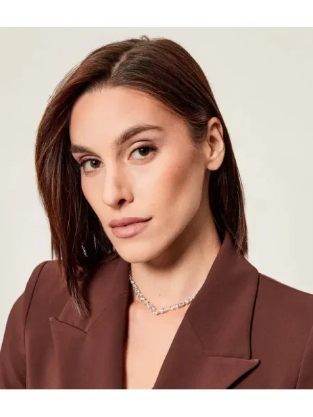 Swarovski Nyaklánc MESMERA sárga