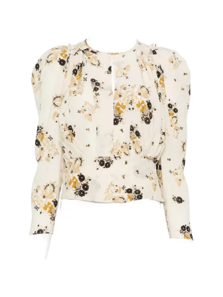 Bluză Isabel Marant cu model floral cu imagine