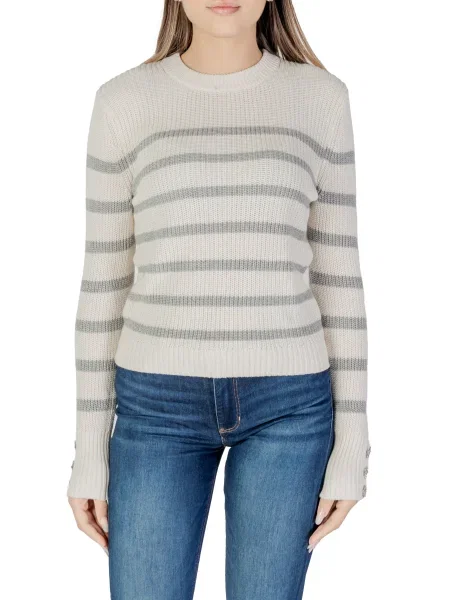 Pulover Morgan De Toi cu dungi albastru