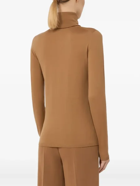 Pulover Max Mara de lână maro