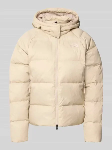 Kurtka puchowa The North Face Hydrenalite City Down Hooded timeless taupe beżowa