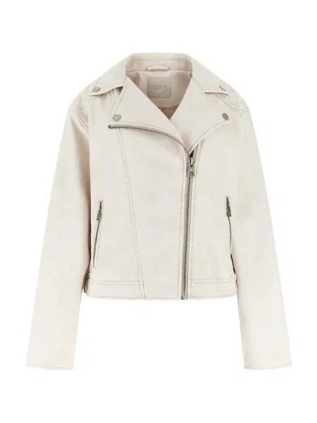 GUESS Geacă de primăvară-toamnă NADA cappuccino maro