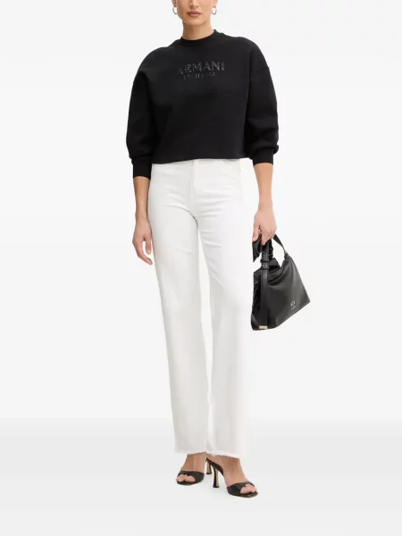 Hanorac Armani Exchange cu autograf negru