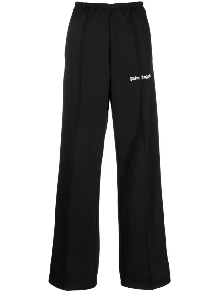 Pantaloni Palm Angels cu imagine negru