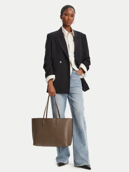 Tory Burch Rankinė Perry Tote ruda