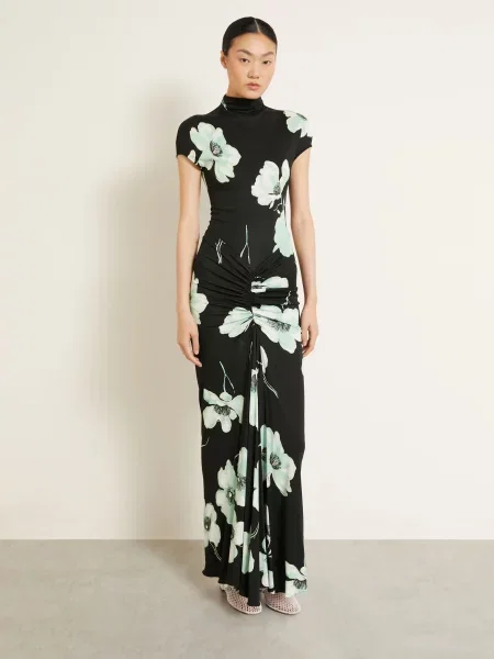 Alaïa Šaty / mátová černá