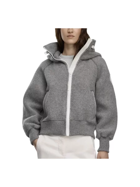 Kurtka bomber Canada Goose polarowy szary