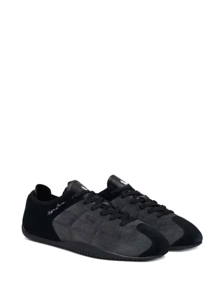 Καπιτονέ sneakers Polo Ralph Lauren σουέντ μαύρο