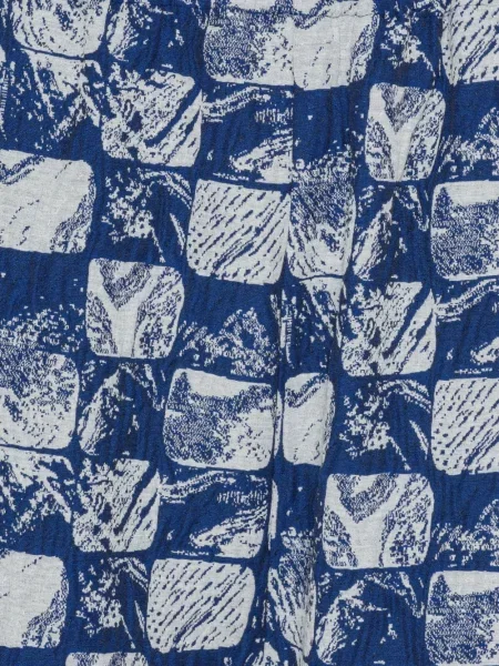 Pantaloni Henrik Vibskov albastru