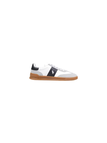 Sneakersy Polo Ralph Lauren koronkowe białe