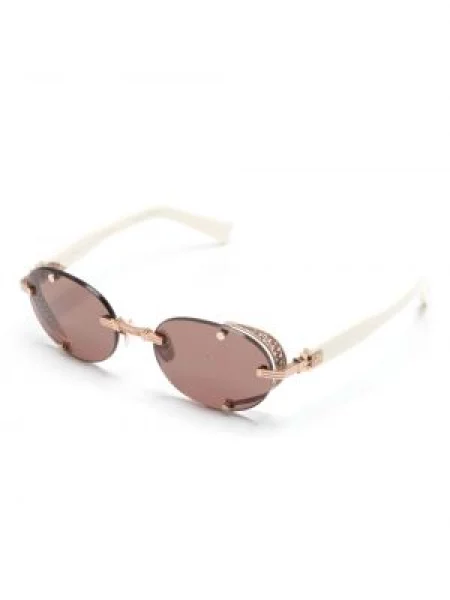 Saulės akiniai Balmain Eyewear balta