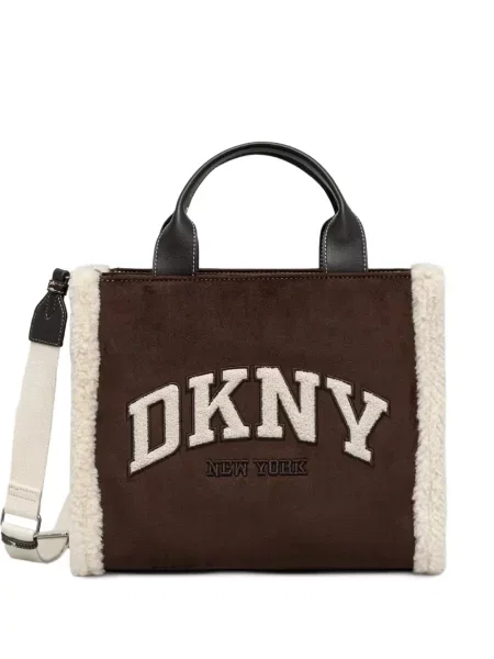 Shopper kabelka Dkny hnedá