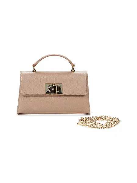 FURLA Ročna torbica greige bež