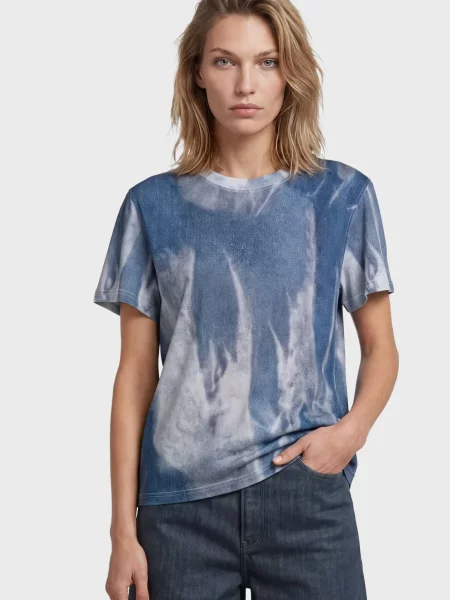 Футболка G-star Raw синя