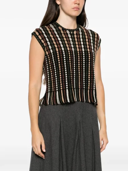 Top Ulla Johnson tricotate negru