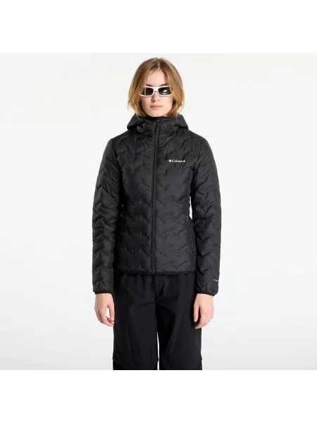 Dzseki Columbia Delta Ridge™ II Down Hooded Jacket Black S fekete