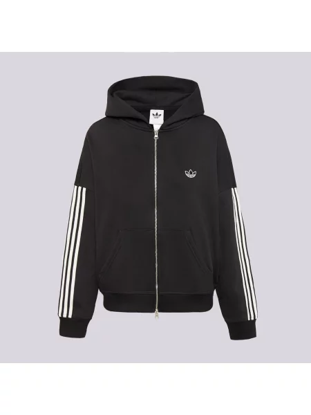 Adidas Bluza Rozpinana Z Kapturem Signature czarna