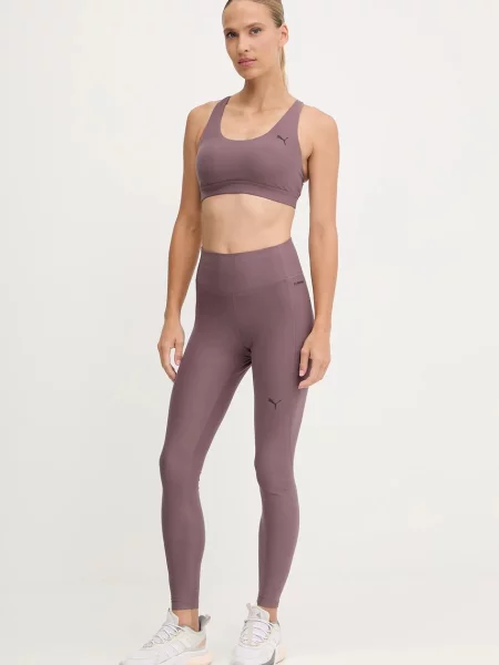 Puma Sportovní podprsenka fialová