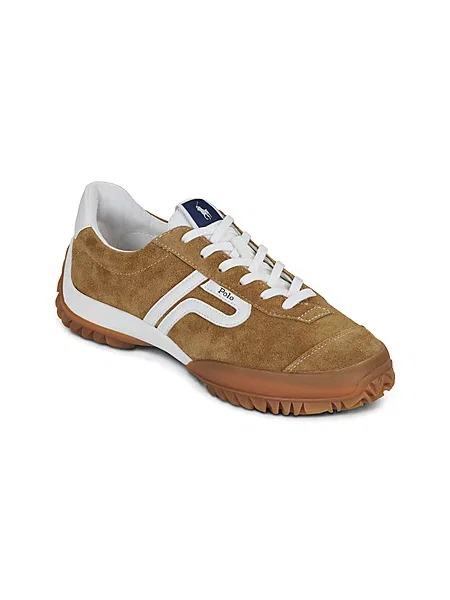 Polo Ralph Lauren Superge Tread Low Rjava bež