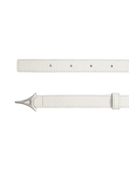 Curea Manière De Voir din piele alb