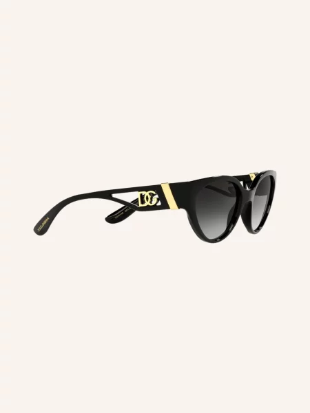 Dolce & Gabbana Sluneční Brýle černá/ šedý přechod černé