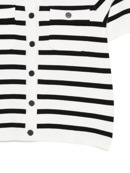 Cămașă cu dungi Dkny cu dungi alb