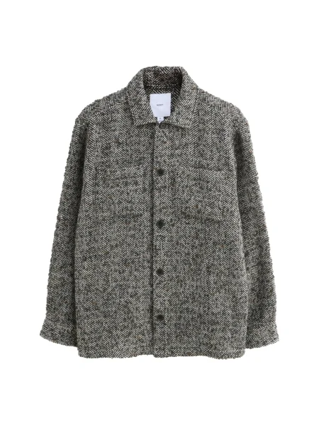 Next Košile hnědá / černá bílá