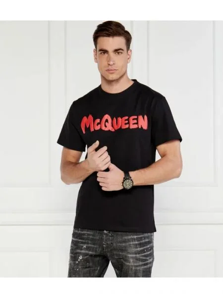 Alexander McQueen Tricou negru