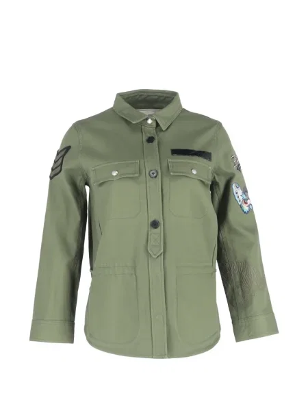 Haftowana koszula Zadig&voltaire zielona