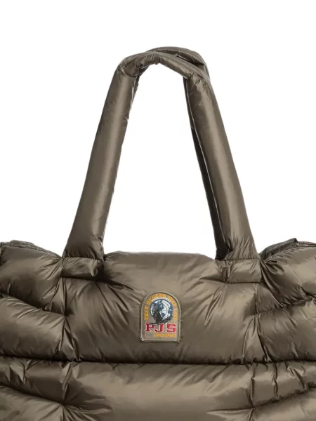 Καπιτονέ τσάντα shopper Parajumpers πράσινο