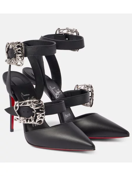 Pantofi cu toc Christian Louboutin din piele negru