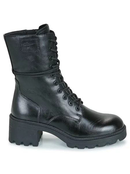 Pantofi Tamaris cu șireturi negru