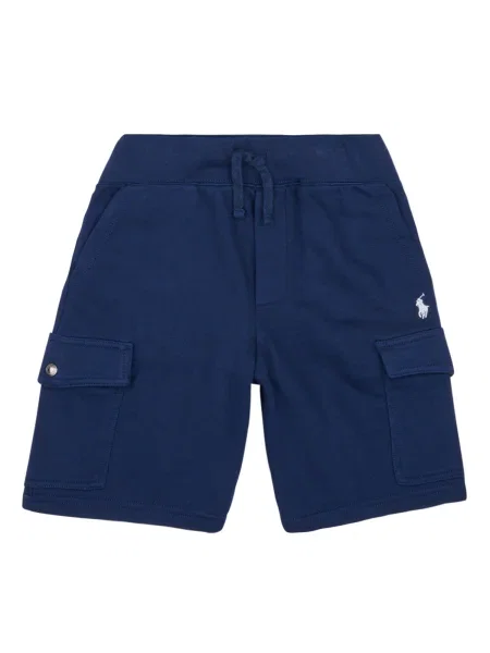 Pantaloni scurți cargo copii Polo Ralph Lauren albastru
