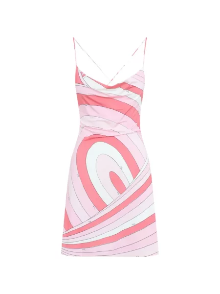 Rochie Pucci cu imagine roz