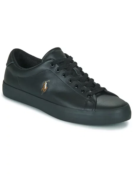 Teniși Polo Ralph Lauren din dantelă negru