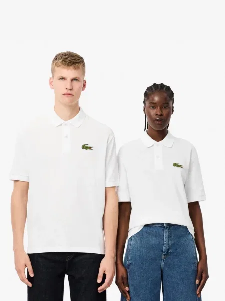 Дитяче поло Lacoste біле