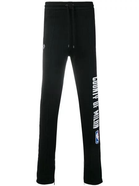 Pantaloni County Of Milan alergare negru