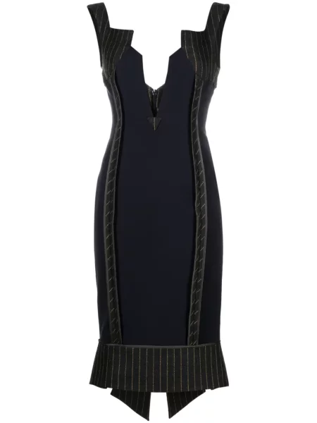 Rochie midi Moschino cu decolteu în V