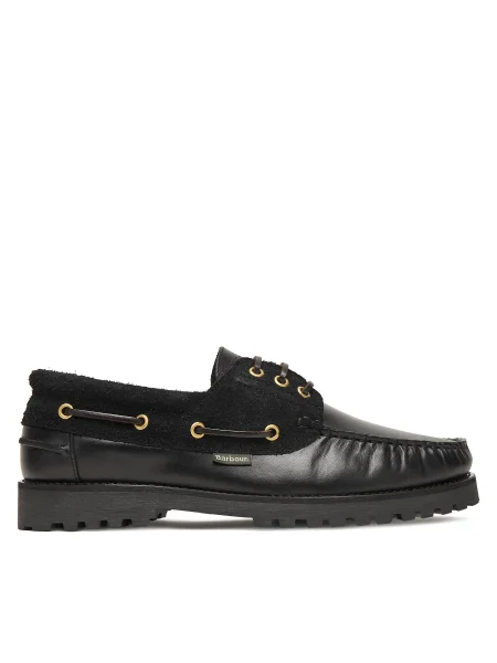 Мокасини Barbour черно