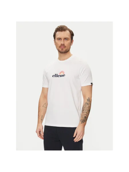 Olcsóbban. férfi póló Ellesse Trea white. Méret: fehér