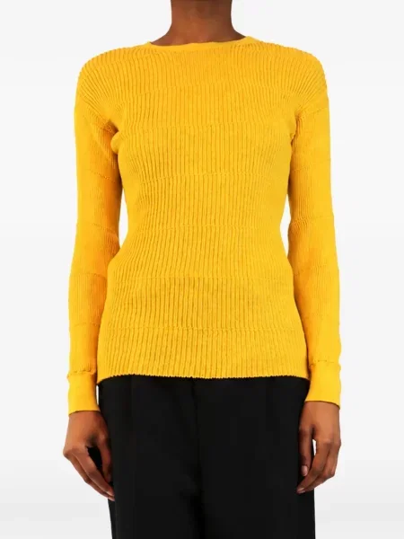Плетен пуловер 3.1 Phillip Lim жълто