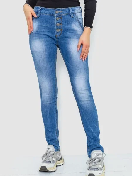 Завужені джинси Ager синій