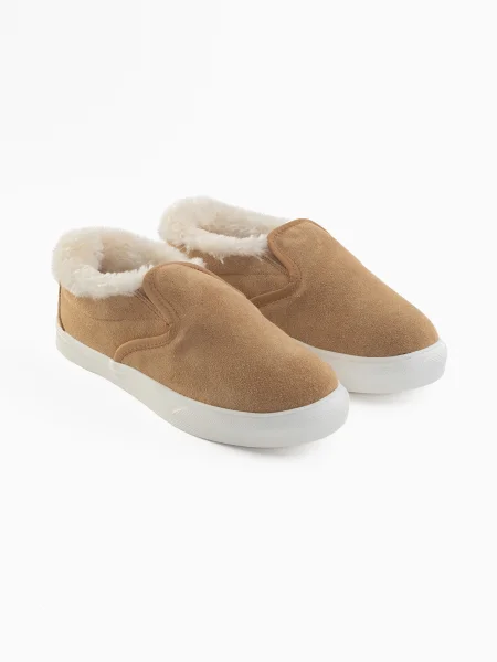 Minnetonka Teniși Wilder deschis / crem maro