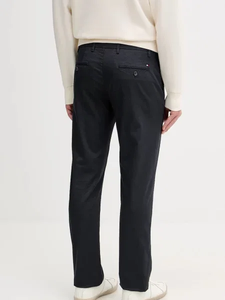 Kalhoty Tommy Hilfiger tmavomodrá