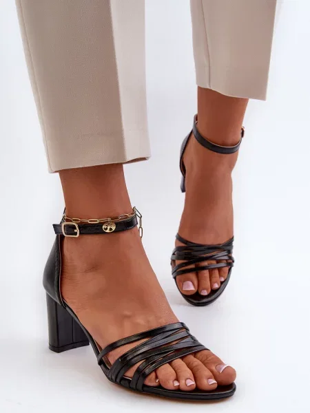 Сандали Evento черно