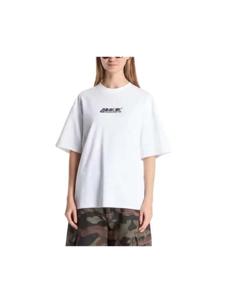 Koszulka Off-white z logo biała