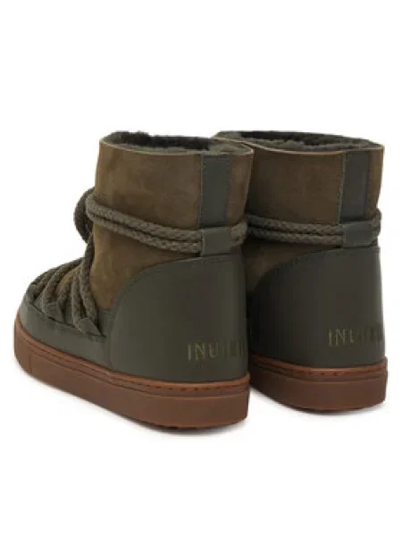 INUIKII Nízke čižmy CLASSIC kaki / olivová zelená